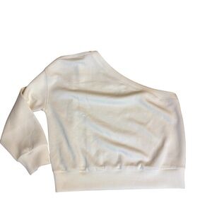 Spanx Airessentials One Shoulder Top white modal blend women’s size XL